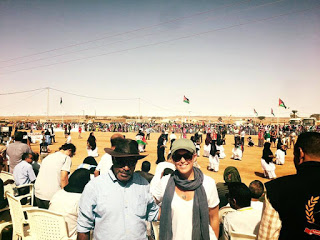 Benny Wenda di Sahara Barat 2016